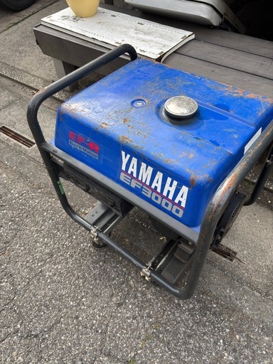 【絶好調エンジン発電機】最終価格です♪ヤマハYAMAHA EF3000 大容量です。引取限定