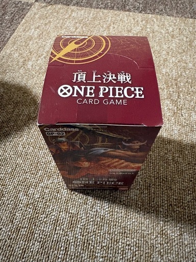 ワンピースカードゲーム 頂上決戦 1ボックス テープ付 未開封新品