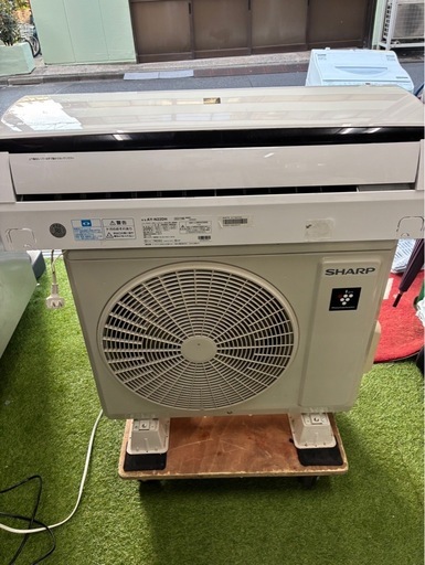 SHARP AY-N22DH 2021年製　ルームエアコン　室内外機　冷房