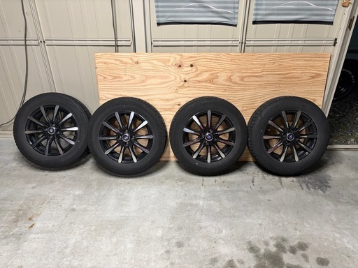 185/65R15、アルミホイール、スタッドレスタイヤ4本セット