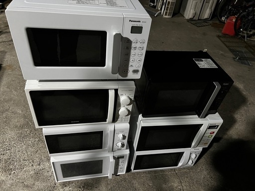 電子レンジ まとめて 7台 セット