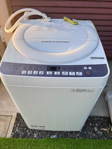 SHARP製の7kg洗濯機（ES-T710） (soul) 藤が丘の生活家電《洗濯機》の 