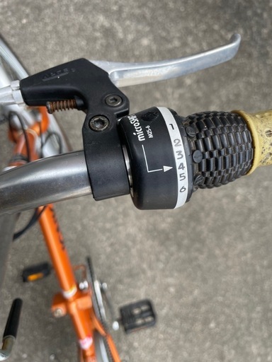 折りたたみ自転車 IGNIO オレンジ
