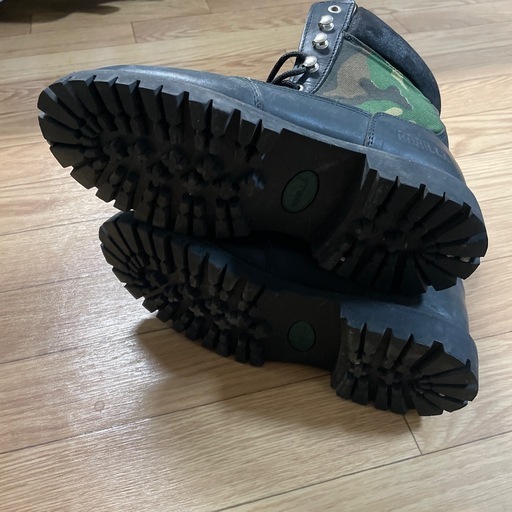 現行品自衛隊迷彩ブーツ