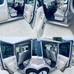 6万km日産キューブ2年車検付きナビテレビETCの画像