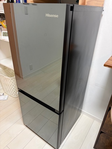 【受渡し者決定しました】2ドア冷凍冷蔵庫 Hisense