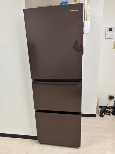 美品　Hisense 冷蔵庫 HR-G280HR 283L 2025年製