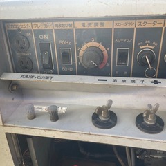 【ジャンク品】新ダイワ エンジン溶接機 発電機 EGW150MSの画像