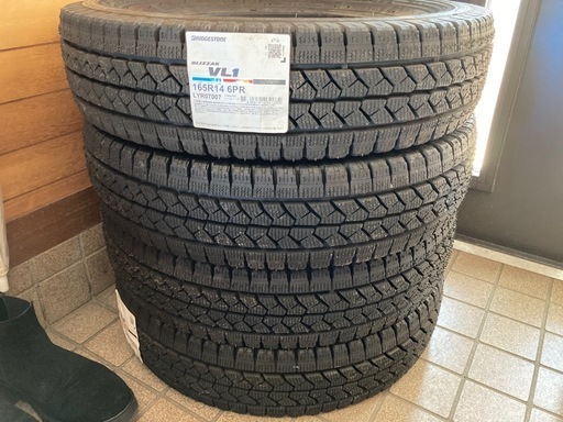 新品 長期保管品 BS VL1 165R14 6PR 検)エブリィ リフトアップ 165/80R14 新品 長期保管品 BS VL1 165R14 6PR 検)エブリィ リフトアップ 165
