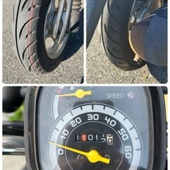 155⭐️最終型トゥデイ⭐️   11012k低走行車両、 オイル交換済み、バッテリー充電済み、ホンダ、HONDA、バイク、原付の画像
