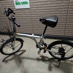 【受渡予定済】折りたたみ自転車 本体のみの画像