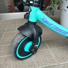 決まりました　補助棒着き三輪車　変形してキックバイクになる？の画像