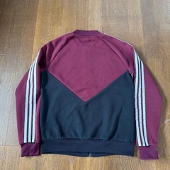 adidas バーガンディ ジャージ トラックジャケットの画像