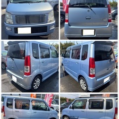 🉐H17スズキワゴンR FX-Sリミテッド4WD 4速AT 車検8/8/30 77,000kmの画像