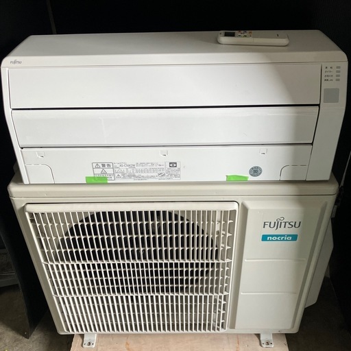 FUJITSU2021年5.6KW保証付、取付込