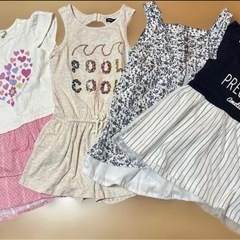 女の子服まとめうり 春夏服110cm の画像