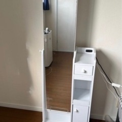 【本日限定】ゴミ箱　テーブル　ドレッサーミラーの画像