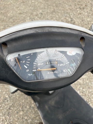 【動画あり】キムコ　カーロ100 実動　原付スクーター格安