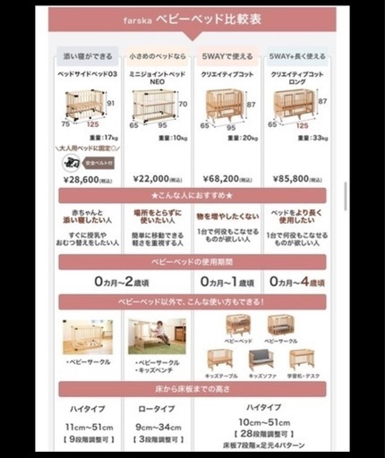 ファルスカ ベッドサイドベッド 03