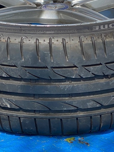 AMG ホイールPOTENZA 4本セットベンツ Cクラス W205 18インチ
