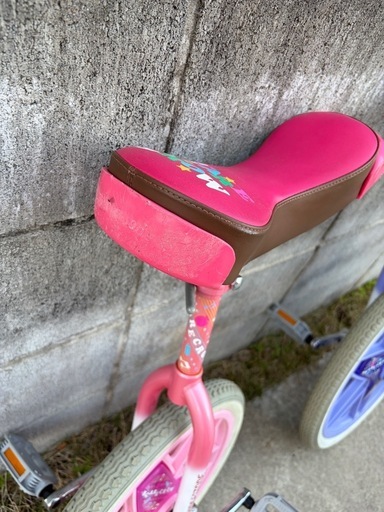 一輪車　サイズ違い2つ