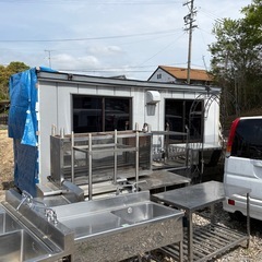 ❗️中古コンテナハウス❗️事務所❗️倉庫❗️入口壁無し❗️の画像