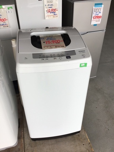 HITACHI    5.0k洗濯機　2020年製　中古品