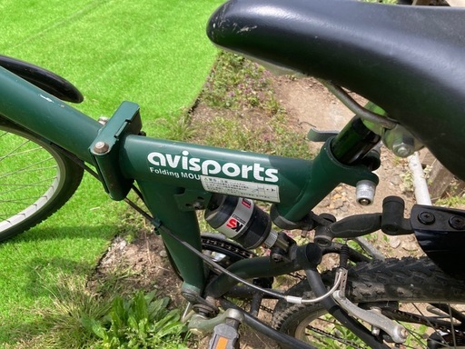 【値下げ】　自転車　折りたたみ　マウンテンバイク　整備済み　