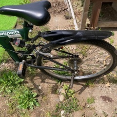 自転車　折りたたみ　マウンテンバイク　の画像