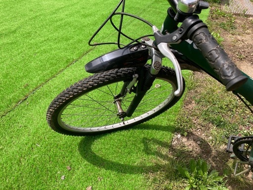 【値下げ】　自転車　折りたたみ　マウンテンバイク　整備済み　