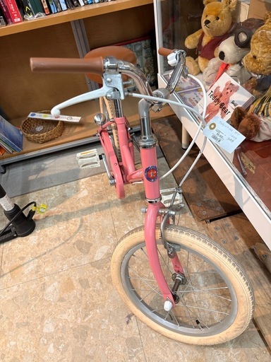 《リユースマン倉敷》子供用自転車 ピンク16インチ