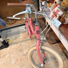 《リユースマン倉敷》子供用自転車 ピンク16インチの画像