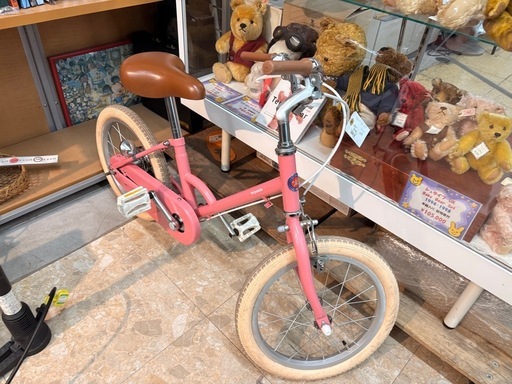 《リユースマン倉敷》子供用自転車 ピンク16インチ