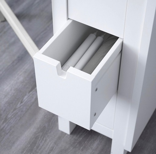 IKEA ホワイト折りたたみ式ダイニングテーブル