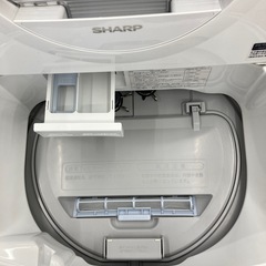 【トレファク高槻店】安心の6ヶ月間保証！取りに来られる方限定！SHARP（シャープ）の縦型洗濯機のご紹介です！の画像