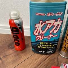 【まとめ売り】洗車・補修用品セット（ガラコ、水アカクリーナー、ピカール等）の画像