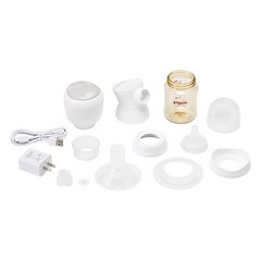 【4月中引取800円】ピジョン母乳アシスト　さく乳器　電動handy fit+（ハンディフィット+）の画像