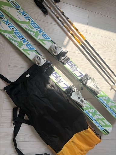 【ジュニアスキー3点セット 118cm ケース付】