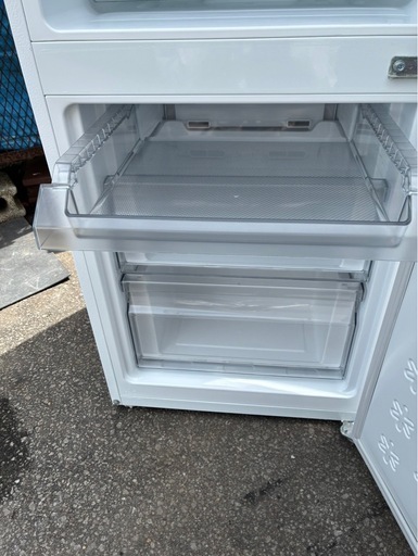 万代店 Haier ノンフロン 冷凍冷蔵庫 148L