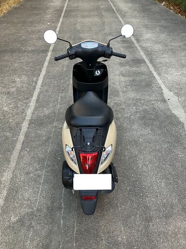 50cc　原付バイク　新車購入　走行747km　スクーター　スズキ　レッツ