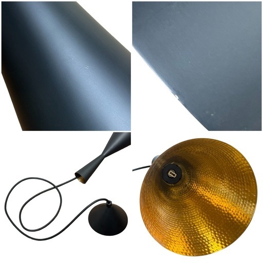 ①正規品 14.3万 Tom Dixon トムディクソン ペンダントライト ビートトール 照明器具 Beat Tall LED SPA12EU 中古品 ジモティ姫路