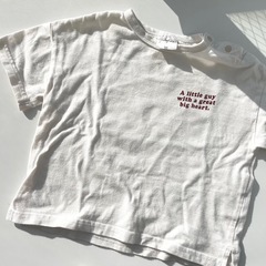 ミッキーマウス　futafuta フタフタ 半袖Tシャツ 90 ホワイト ベビー キッズ　バースデイの画像