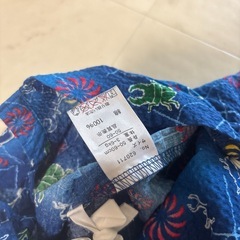 未使用50-60cmロンパース甚平の画像