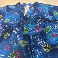 未使用50-60cmロンパース甚平の画像