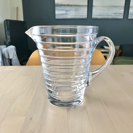 イッタラ　アイノ　アアルト　ピッチャー　クリア　1.2L　ガラス　波紋　シンプル