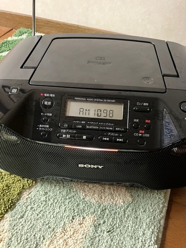 ソニーCDラジオ ZS-RS70BT説明書無し品　