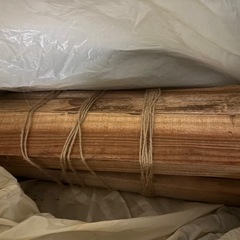 ［焚き火セット］薪、薪バッグ、焚き火シートの画像