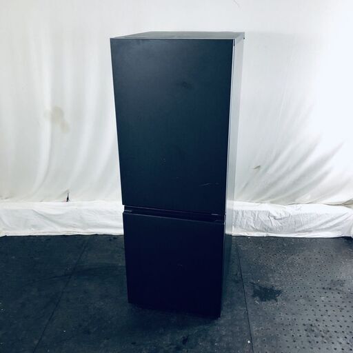 ID:rd24775 パナソニック Panasonic 冷蔵庫 一人暮らし 中古 2024年製 2ドア 180L ブラック ファン式 右開き NR-B18C1-K  【リユース品：状態B】【送料無料】【設置費用無料】