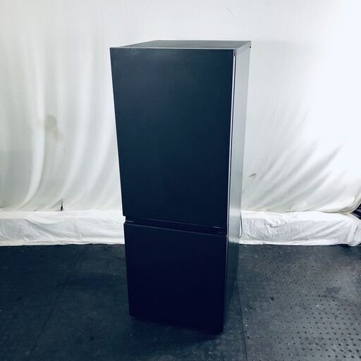 ID:rd24777 パナソニック Panasonic 冷蔵庫 一人暮らし 中古 2023年製 2ドア 180L ブラック ファン式 右開き NR-B18C1-K  【リユース品：状態A】【送料無料】【設置費用無料】