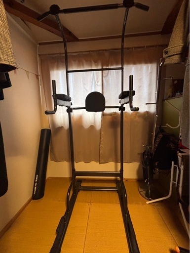 【高身長対応】懸垂マシン・ぶら下がり健康器 最大245cm / 高さ調節50cm